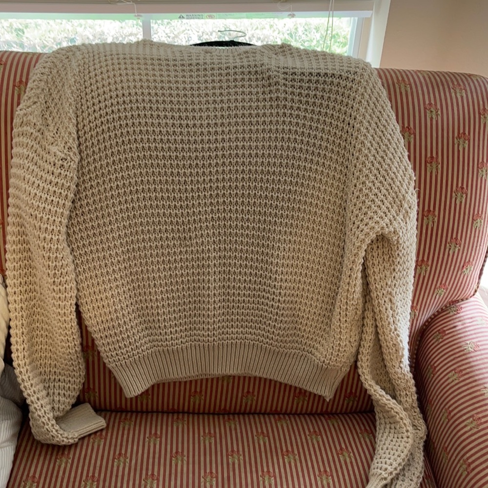 Tan sweater